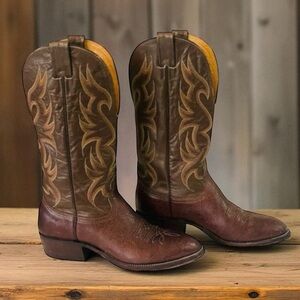 NOCONA Brown WESTERN BOOTS SIZE 075 D
